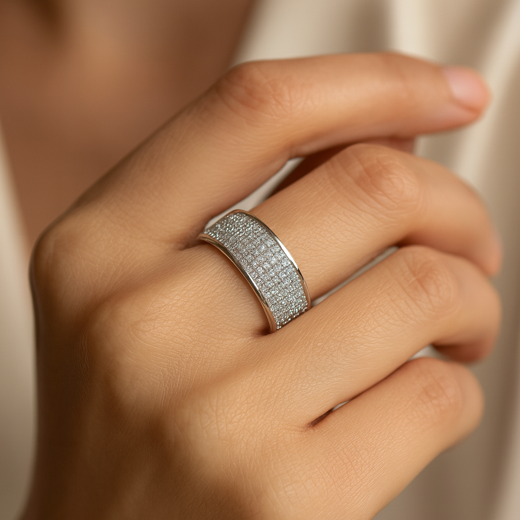 Ambrosia Fenzi – Ring | White Gold